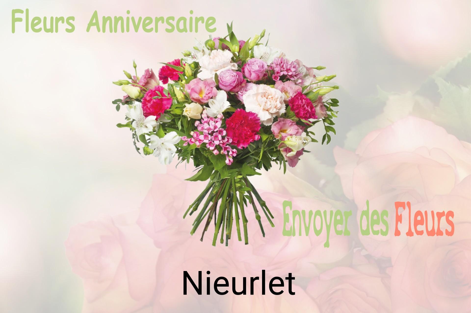 Bouquet de fleurs d’anniversaire livré à Nieurlet